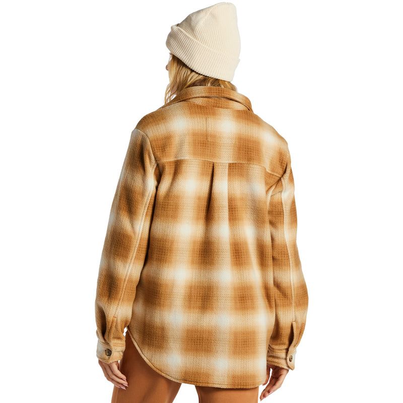 Load image into Gallery viewer, Billabong Women&#39;s A/Div Forge Fleece Flannel Shacket
