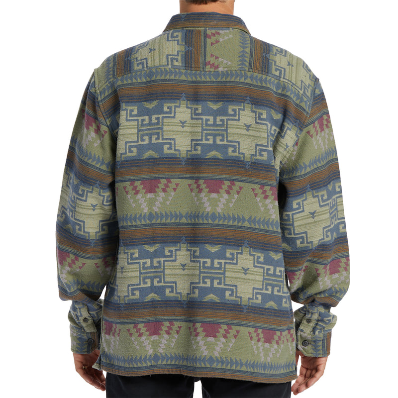 Load image into Gallery viewer, Billabong Offshore Jacquard Flannel Long Sleeve Shirt
