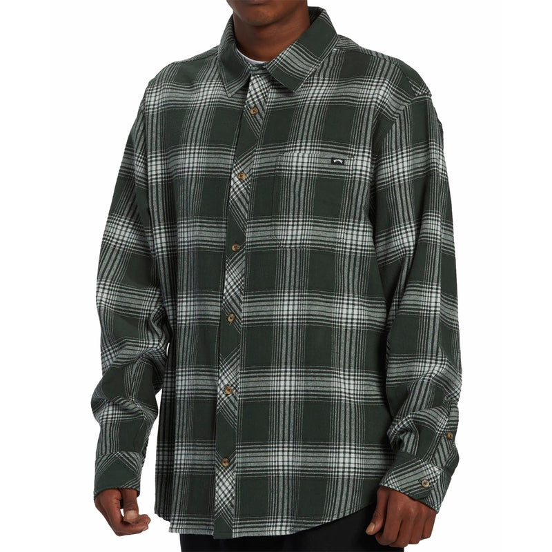 Load image into Gallery viewer, Billabong Coastline Long Sleeve Button-Up Flannel Shirt
