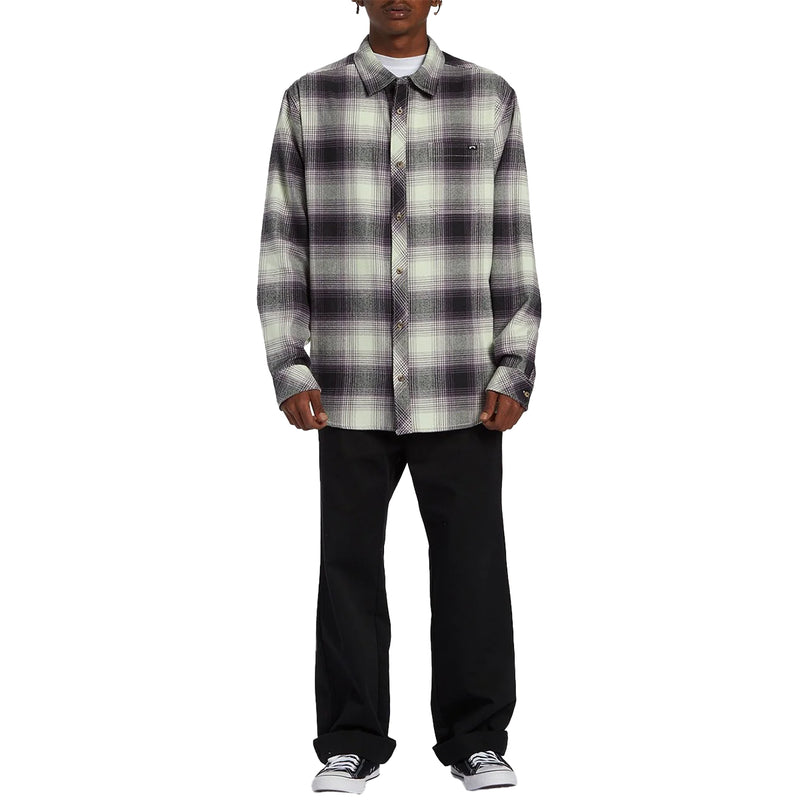 Load image into Gallery viewer, Billabong Coastline Long Sleeve Button-Up Flannel Shirt
