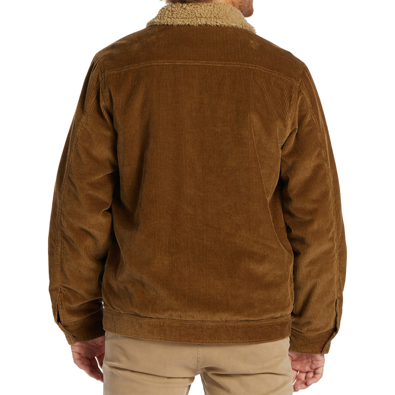 Load image into Gallery viewer, Billabong Barlow Cord Sherpa Lined Jacket

