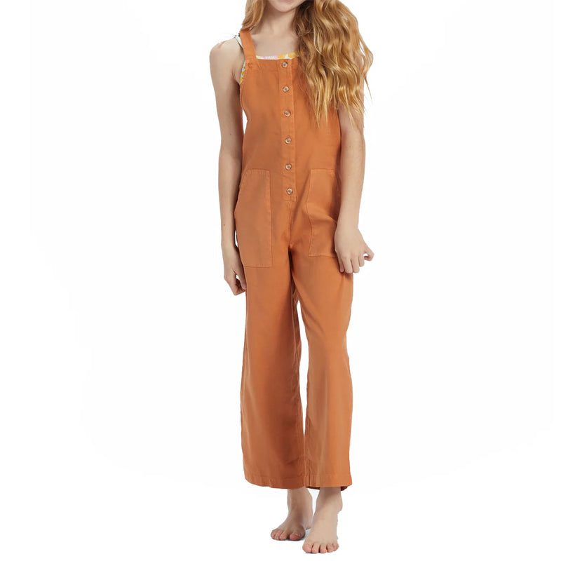 Load image into Gallery viewer, Billabong Youth Sunshine Love Overall Pants
