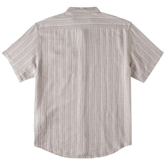 Billabong All Day Stripe Short Sleeve Button-Up Shirt