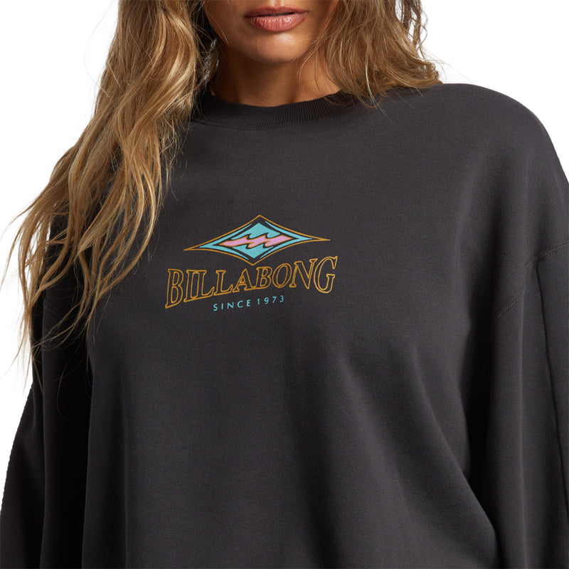 Load image into Gallery viewer, Billabong Women's Swipe Right Kendal Crew Sweatshirt 4