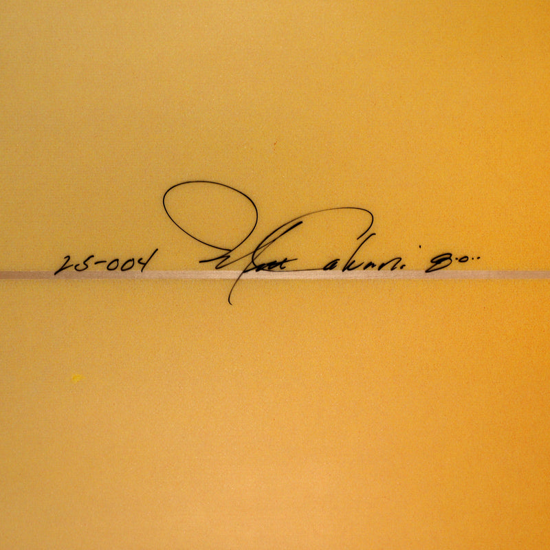 Load image into Gallery viewer, Cleanline Funboard 8'0 x 22 ½ x 2 ⅞ Surfboard - Black/Orange Fade