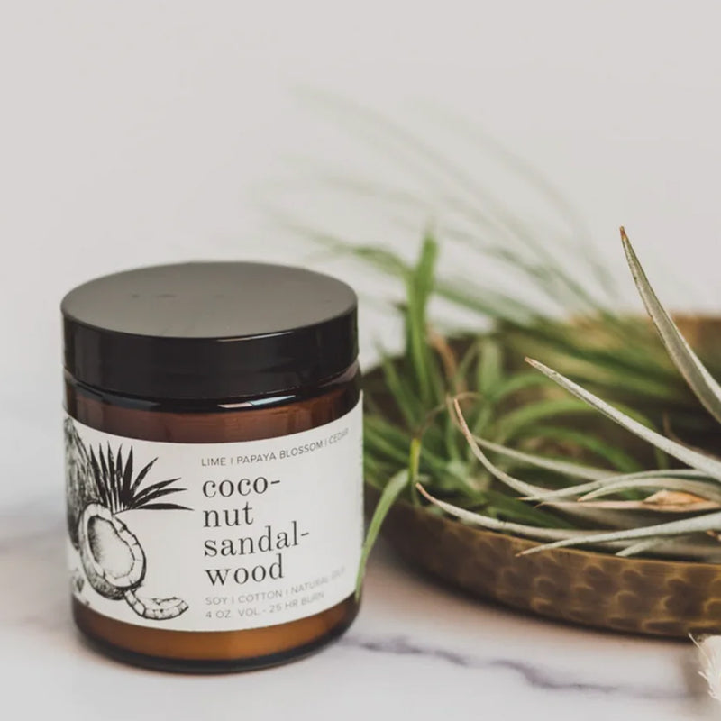 Load image into Gallery viewer, Broken Top Coconut Sandalwood Soy Candle - 4 oz.