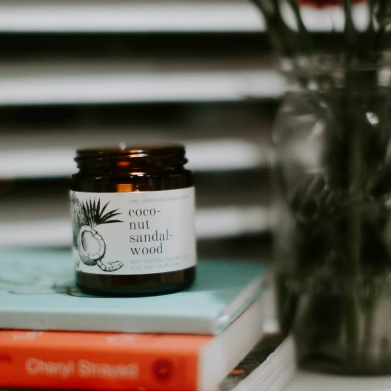Load image into Gallery viewer, Broken Top Coconut Sandalwood Soy Candle - 4 oz.