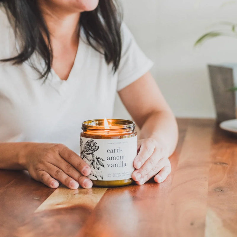 Load image into Gallery viewer, Broken Top Cardamom Vanilla Soy Candle - 4 oz.