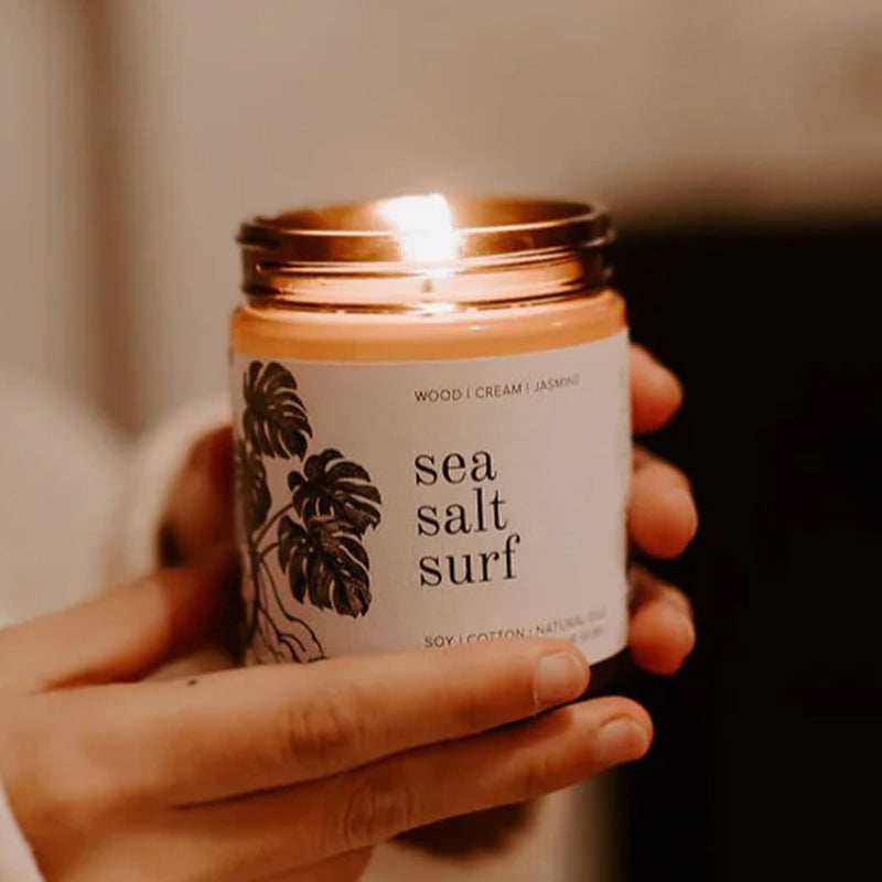 Load image into Gallery viewer, Broken Top Sea Salt Surf Soy Candle - 4 oz.