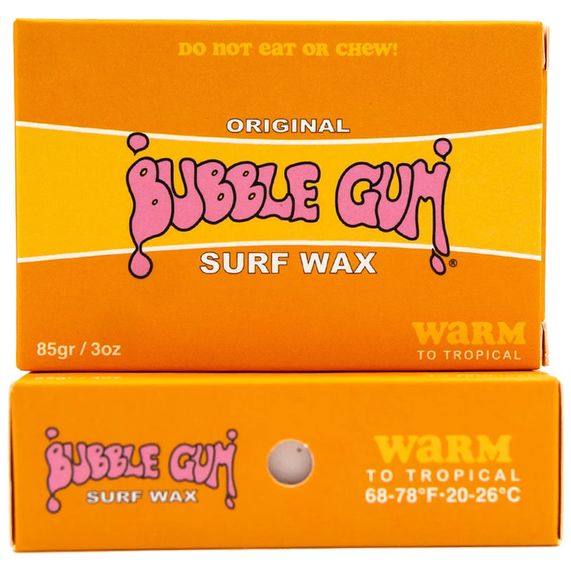 Load image into Gallery viewer, Bubble Gum Original Formula Warm/Tropical Surf Wax