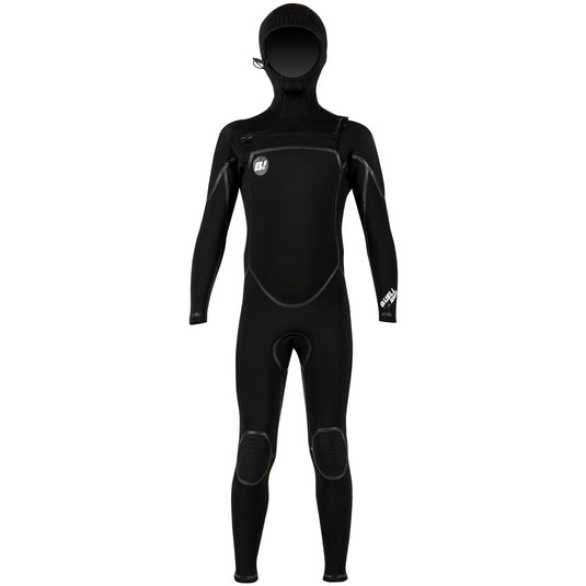 Buell Youth RB2 6/5/4 Hooded Chest Zip Wetsuit