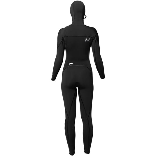 Buell Women's RB2 6/5/4 Hooded Chest Zip Wetsuit