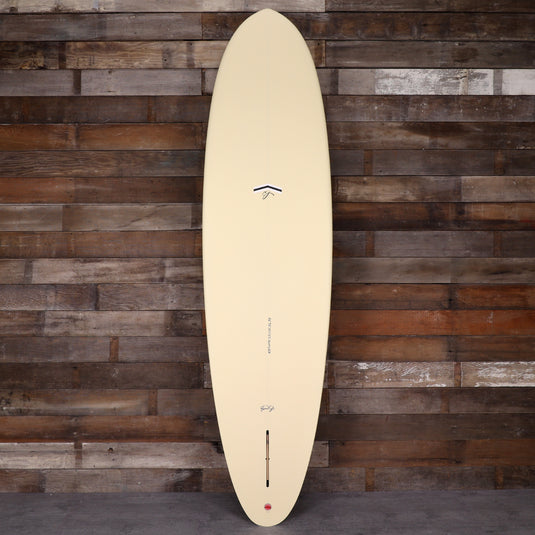 CJ Nelson Designs Outlier Mid-Length Thunderbolt Red 7'6 x 22 ¼ x 2 15/16 Surfboard - Tan