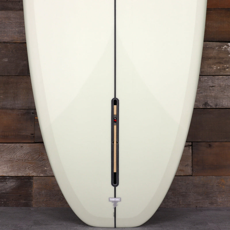 Load image into Gallery viewer, CJ Nelson Designs Slasher Low Pro Thunderbolt Silver 9'6 x 23 ¼ x 3 ⅛ Surfboard - Volan