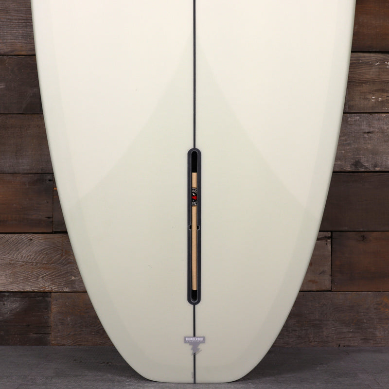 Load image into Gallery viewer, CJ Nelson Designs Slasher Low Pro Thunderbolt Silver 9'6 × 23 ¼ × 3 ⅛ Surfboard - Volan