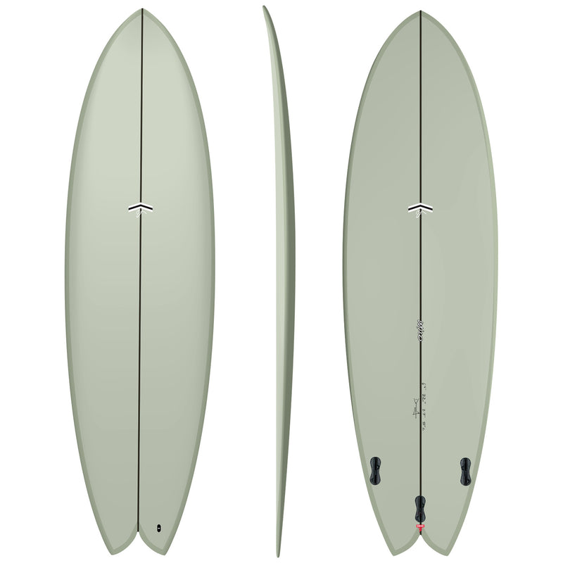 Load image into Gallery viewer, CJ Nelson Designs Milo Thunderbolt Red Surfboard 12