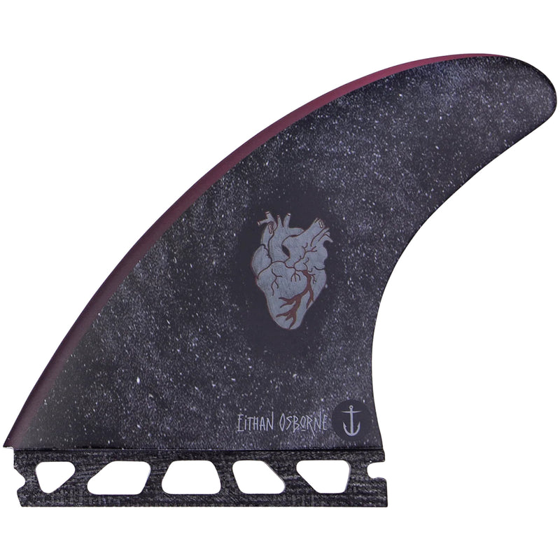 Load image into Gallery viewer, Captain Fin Co. Eithan Osborne Heart Single Tab Tri-Fin Set 1