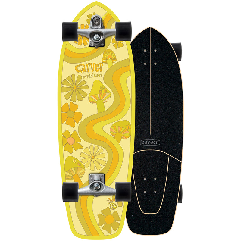 Load image into Gallery viewer, Carver Trippy Hippy C7 Surfskate 30.25&quot; Skateboard Complete

