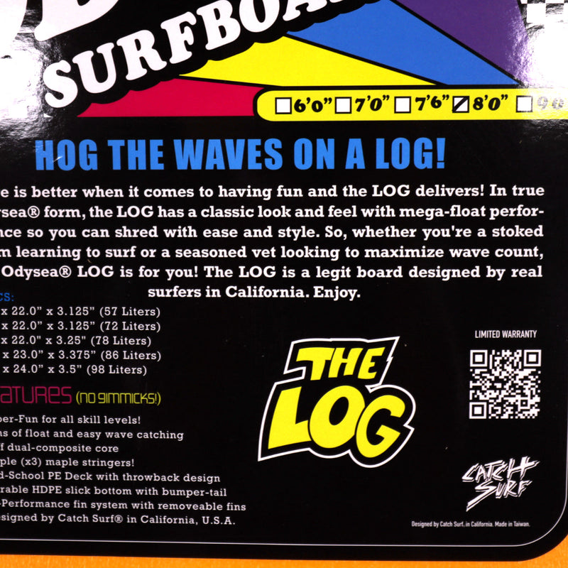 Load image into Gallery viewer, Catch Surf Odysea Log 8'0 × 23 × 3 ⅜ Surfboard - Pilsner 4