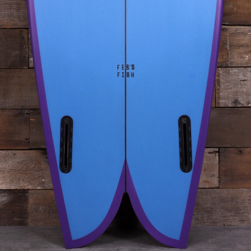 Load image into Gallery viewer, Channel Islands Feb's Fish 5'11 × 21 ⅛ × 2 ⅝ Surfboard - Blue/Purple 3