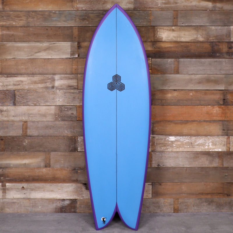 Load image into Gallery viewer, Channel Islands Feb's Fish 5'7 × 20 ½ × 2 7/16 Surfboard - Blue/Purple 1