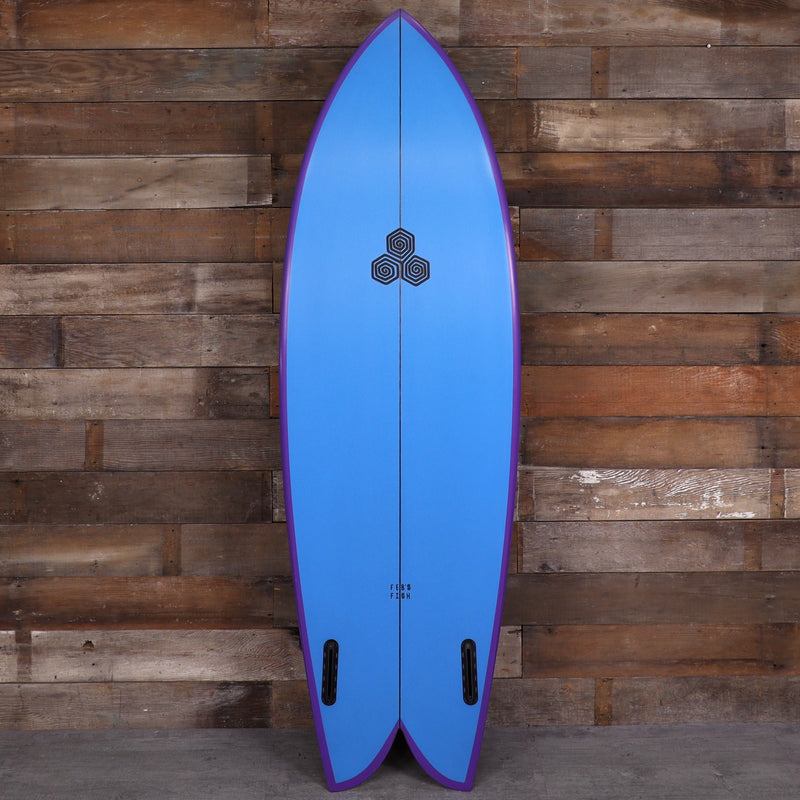 Load image into Gallery viewer, Channel Islands Feb's Fish 5'9 × 20 ⅞ × 2 ½ Surfboard - Blue/Purple 2