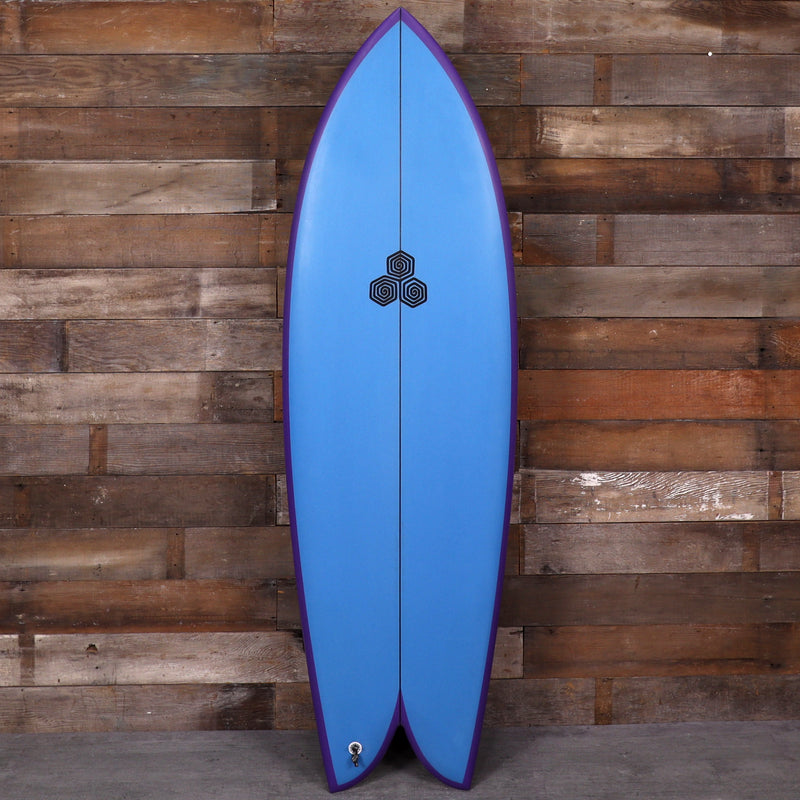 Load image into Gallery viewer, Channel Islands Feb's Fish 5'9 × 20 ⅞ × 2 ½ Surfboard - Blue/Purple • REPAIRED
