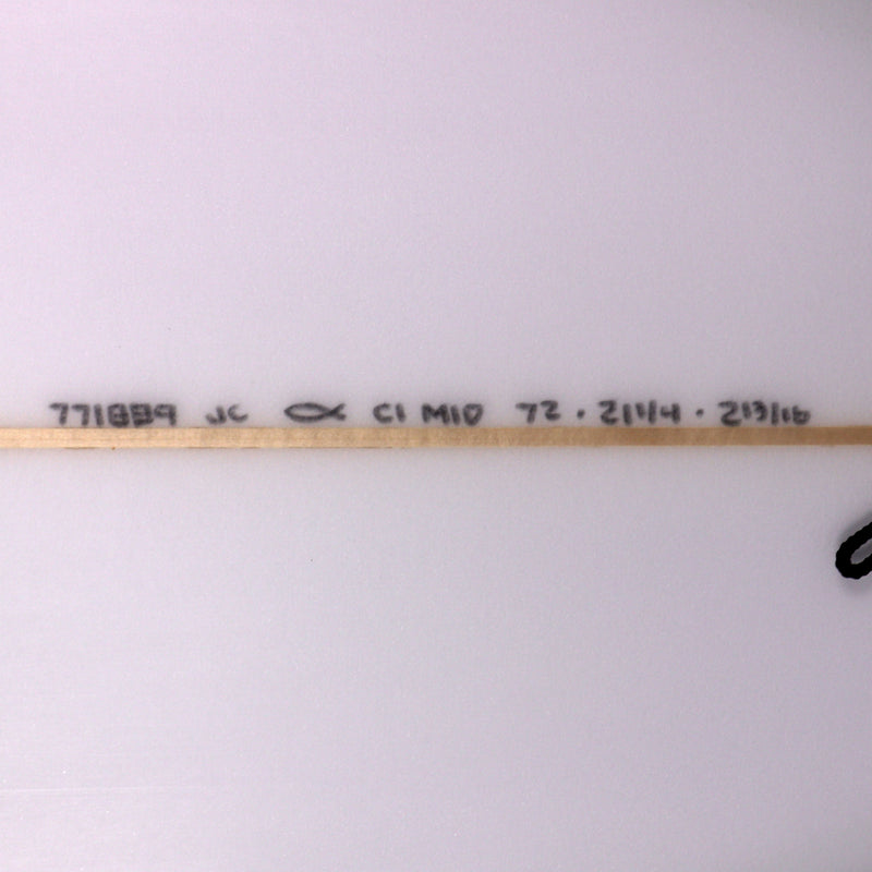 Load image into Gallery viewer, Channel Islands CI Mid 7'2 x 21 ¼ x 2 13/16 Surfboard - Clear