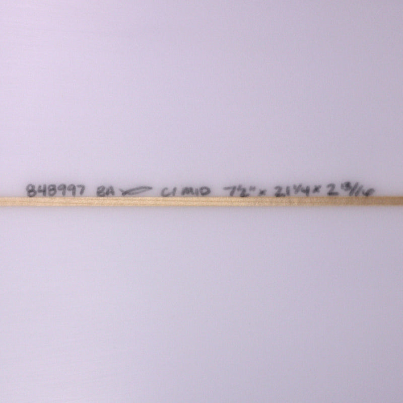Load image into Gallery viewer, Channel Islands CI Mid 7'2 × 21 ¼ × 2 13/16 Surfboard - Clear 4