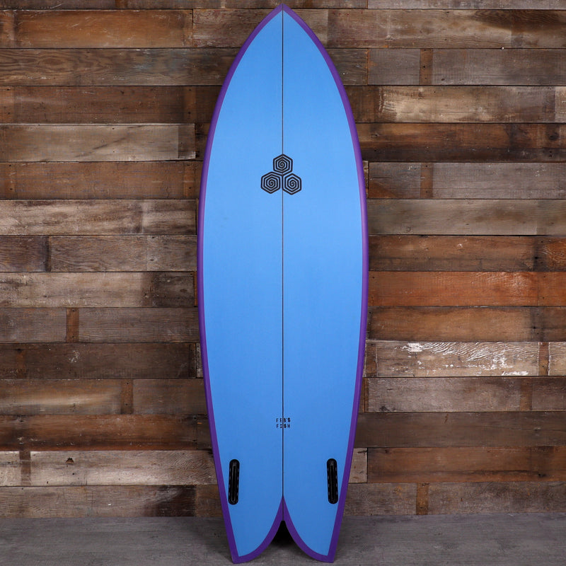 Load image into Gallery viewer, Channel Islands Feb's Fish 5'11 × 21 ⅛ × 2 ⅝ Surfboard - Blue/Purple 2