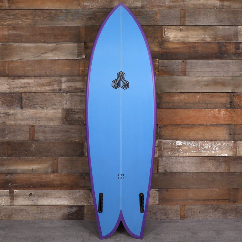 Load image into Gallery viewer, Channel Islands Feb's Fish 5'7 × 20 ½ × 2 7/16 Surfboard - Blue/Purple 2