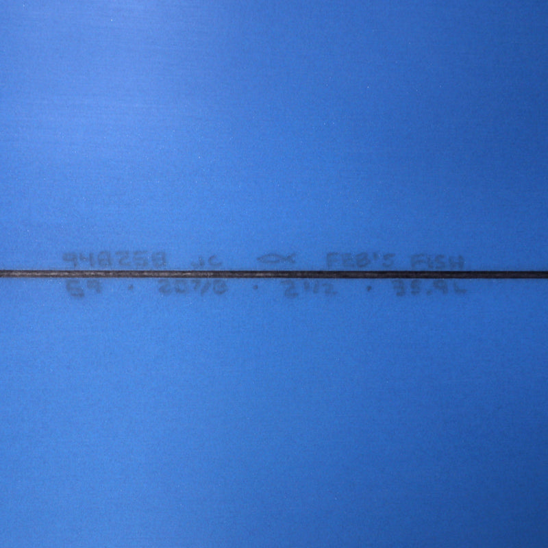 Load image into Gallery viewer, Channel Islands Feb's Fish 5'9 × 20 ⅞ × 2 ½ Surfboard - Blue/Purple 4