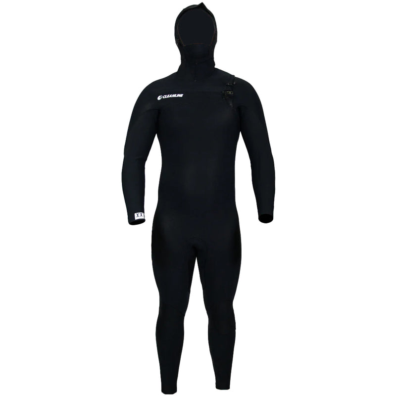 Load image into Gallery viewer, Cleanline 5/4 Hooded Chest-Zip Wetsuit