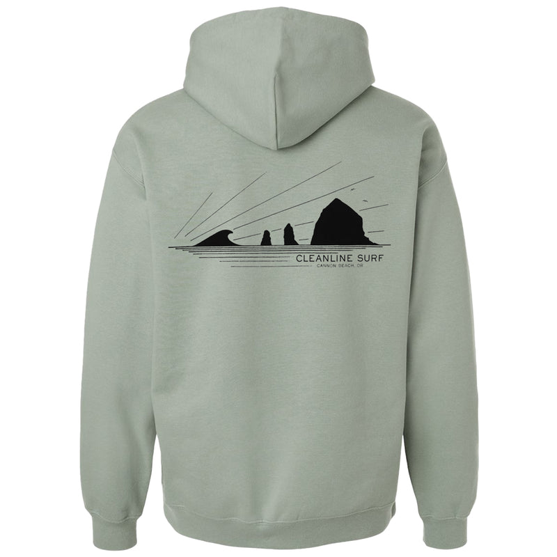Load image into Gallery viewer, Cleanline Haystack Rays Pullover Hoodie