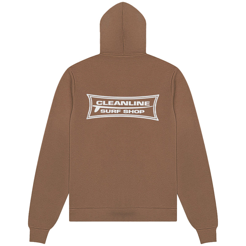 Load image into Gallery viewer, Cleanline Longboard Zip-Up Hoodie