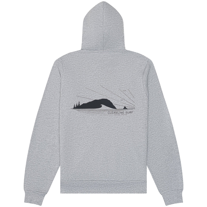 Load image into Gallery viewer, Cleanline Tillamook Rays Zip-Up Hoodie 1