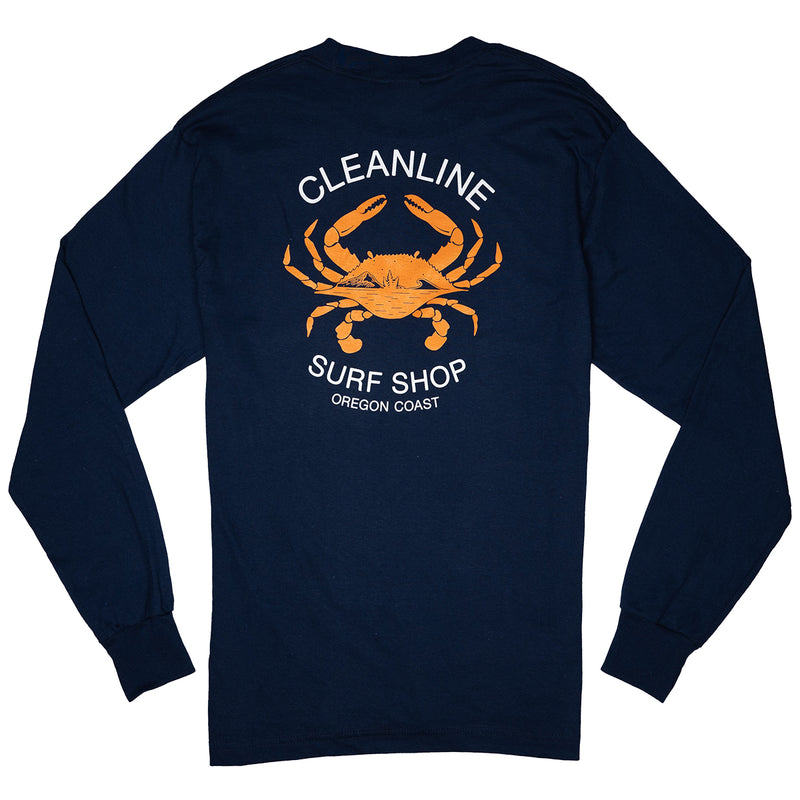 Load image into Gallery viewer, Cleanline Crab Long Sleeve T-Shirt