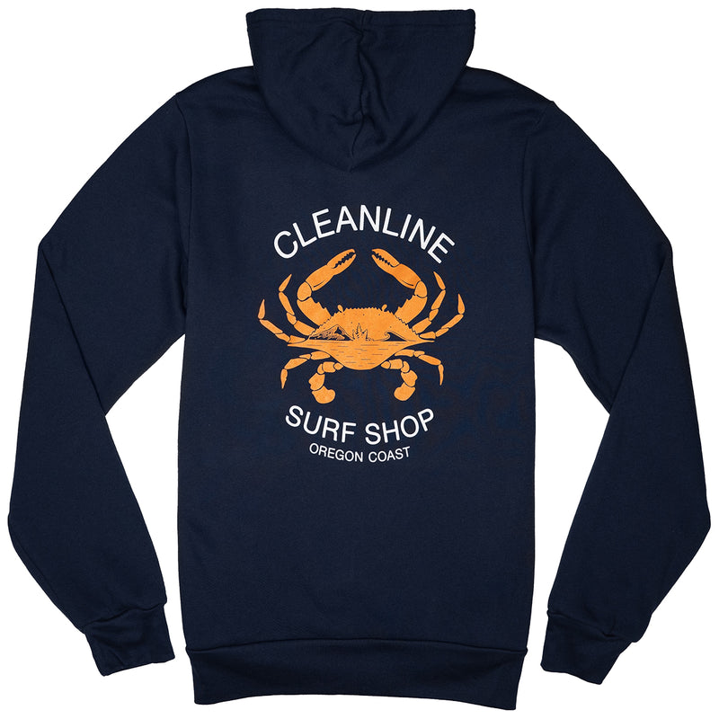 Load image into Gallery viewer, Cleanline Crab Zip-Up Hoodie