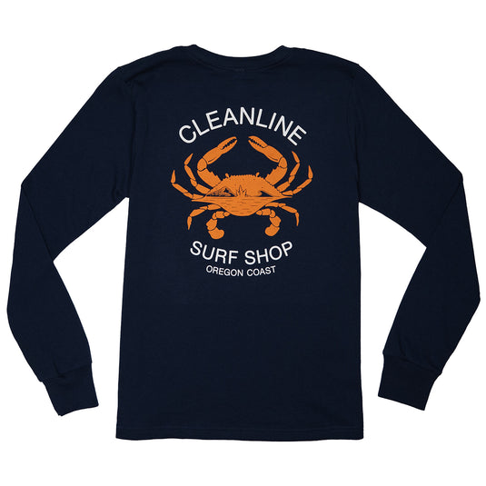 Cleanline Youth Crab Long Sleeve T-Shirt
