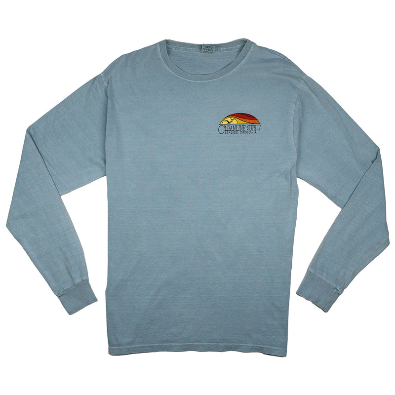 Load image into Gallery viewer, Cleanline Sun Sets Long Sleeve T-Shirt