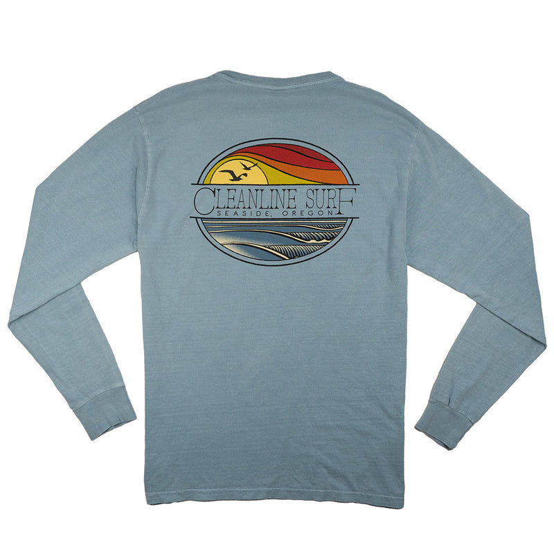 Load image into Gallery viewer, Cleanline Sun Sets Long Sleeve T-Shirt