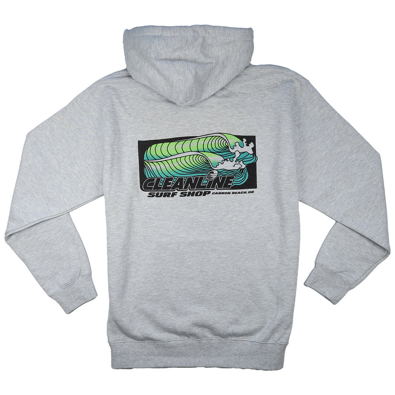 Load image into Gallery viewer, Cleanline Retro Wave Pullover Hoodie