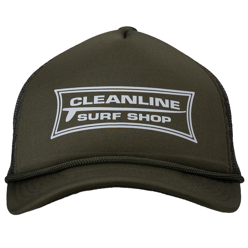 Load image into Gallery viewer, Cleanline Longboard Mesh Trucker Hat