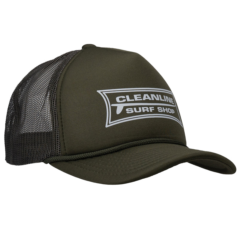 Load image into Gallery viewer, Cleanline Longboard Mesh Trucker Hat