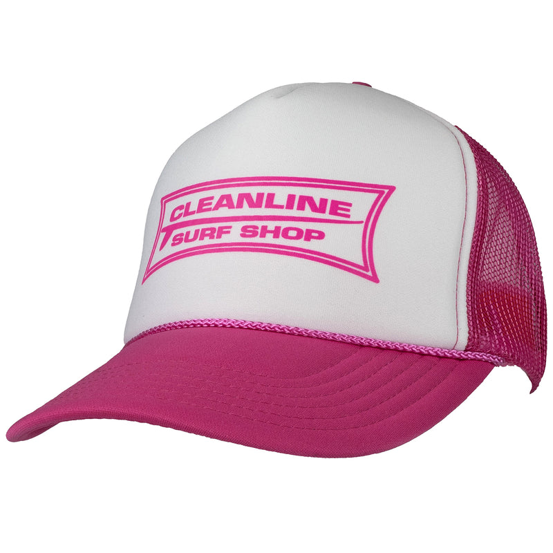 Load image into Gallery viewer, Cleanline Longboard Mesh Trucker Hat
