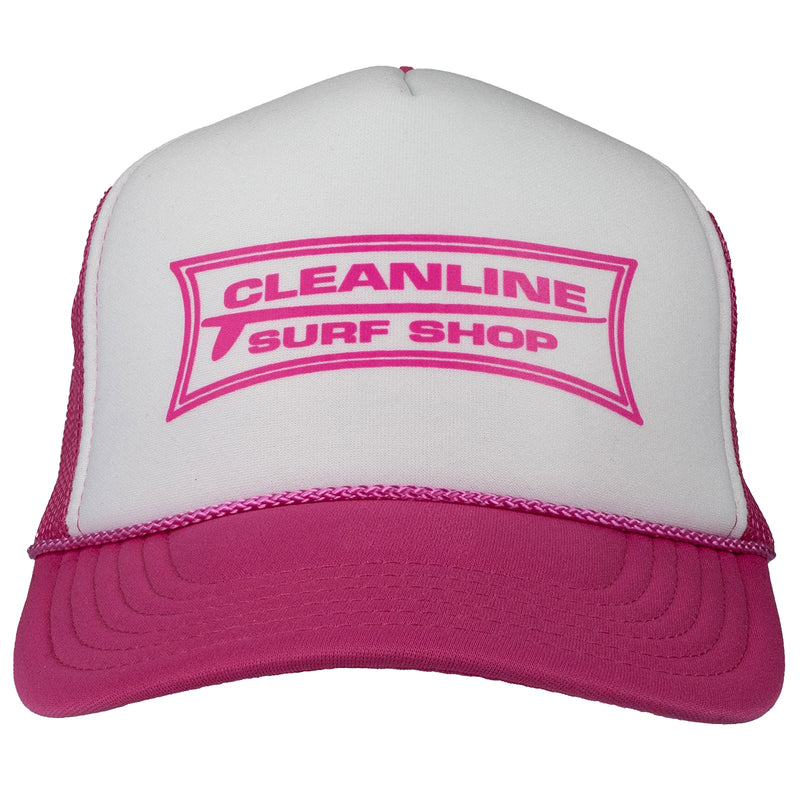 Load image into Gallery viewer, Cleanline Longboard Mesh Trucker Hat
