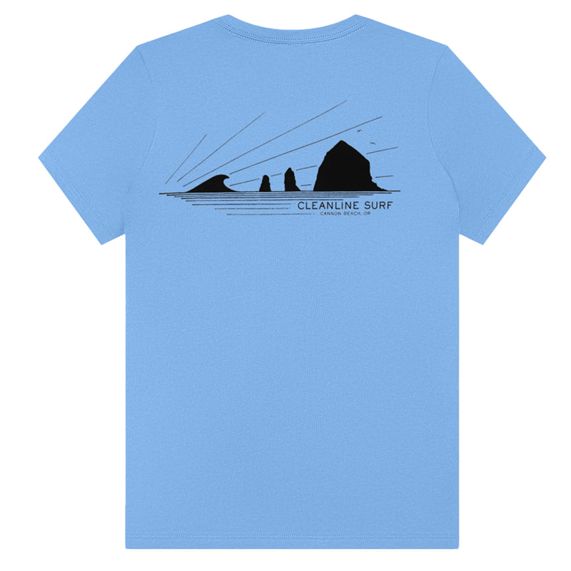 Load image into Gallery viewer, Cleanline Women's Haystack Rays T-Shirt 1