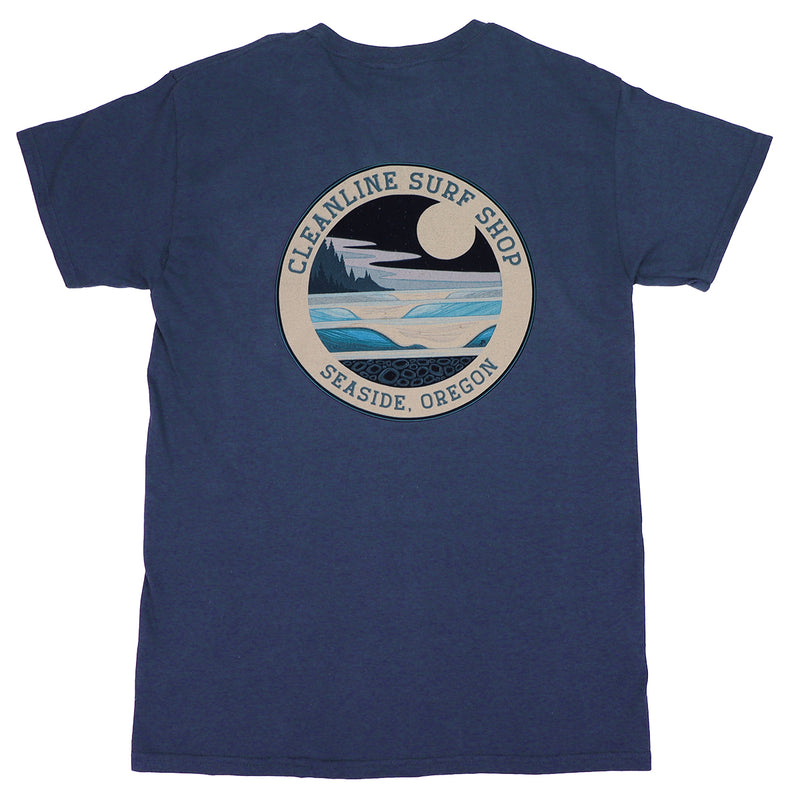Load image into Gallery viewer, Cleanline Blue Moon T-Shirt 3