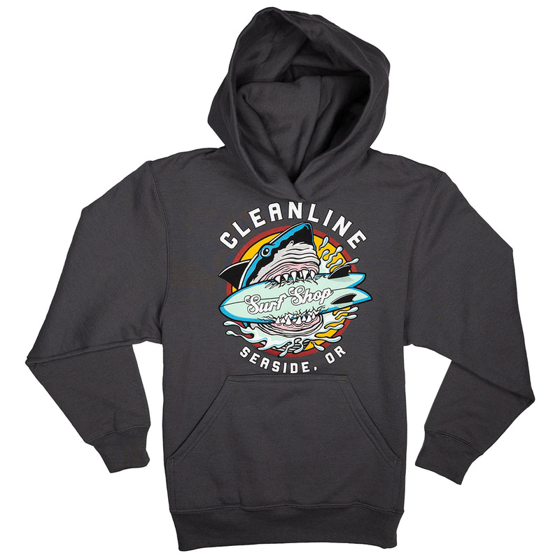 Load image into Gallery viewer, Cleanline Youth Shark Candy Pullover Hoodie