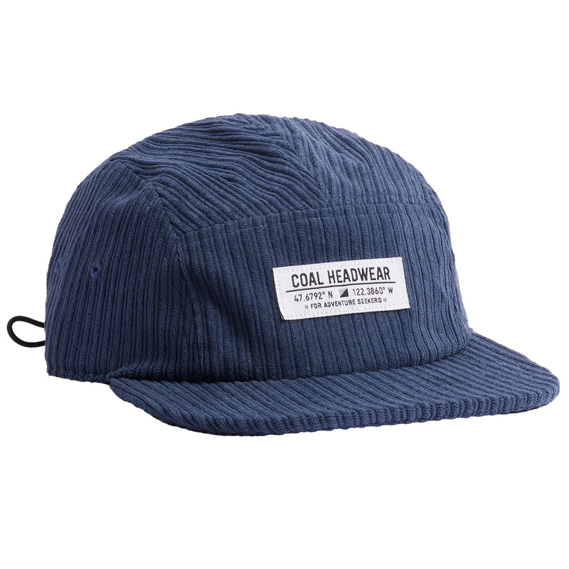 Load image into Gallery viewer, Coal Analog Corduroy 5-Panel Cap